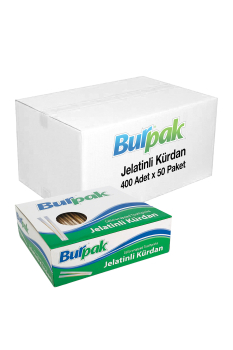 Burpak Jelatinli Kürdan 400lü x 50 Paket (Koli) - Burpak