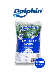 Dolphin Kauçuk Lastik Yeşil 40mm x 500gr - Dolphin