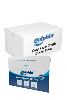 Dolphin Klozet Kapak Örtüsü 200 Adet x 20 Paket (Koli) - Dolphin