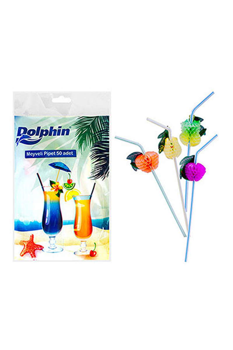 Dolphin Meyveli Pipet 50li - Dolphin