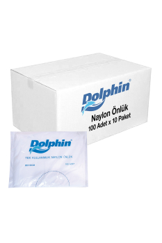 Dolphin Naylon Önlük 100lü x 10 Paket (Koli) - Dolphin