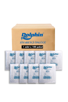 Dolphin Ziyaretçi Önlüğü 100 Adet (Koli) - Dolphin