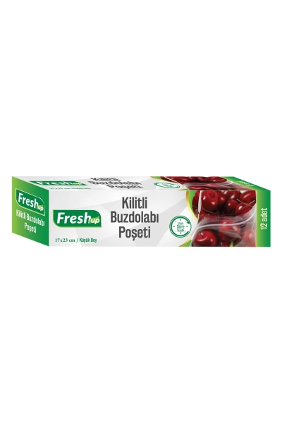 Fresh-Up Kilitli Buzdolabı Poşeti 17x23 12li - 1