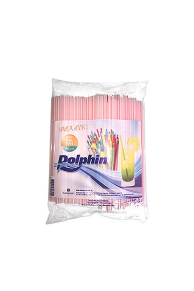 Dolphin Kısa Burger Pipet 200lü - 1