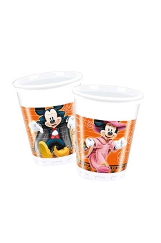 Mickey Halloween Plastik Bardak 200cc-8oz 8li - Kullan At Market