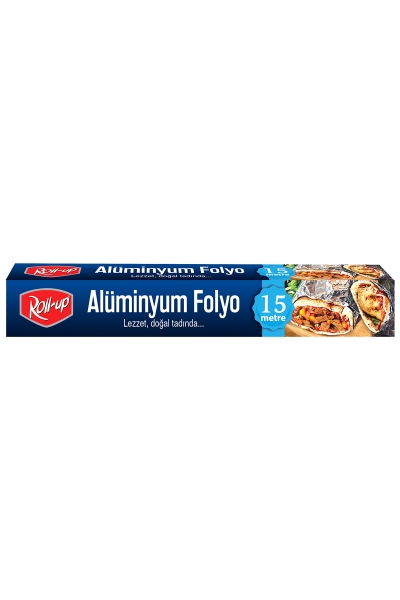 Roll-Up Alüminyum Folyo 30cm x 15 m 10mic 1 Adet - 1