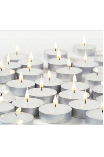 Roll-Up Beyaz Tealight Mum 7,5gr 100lü - 1