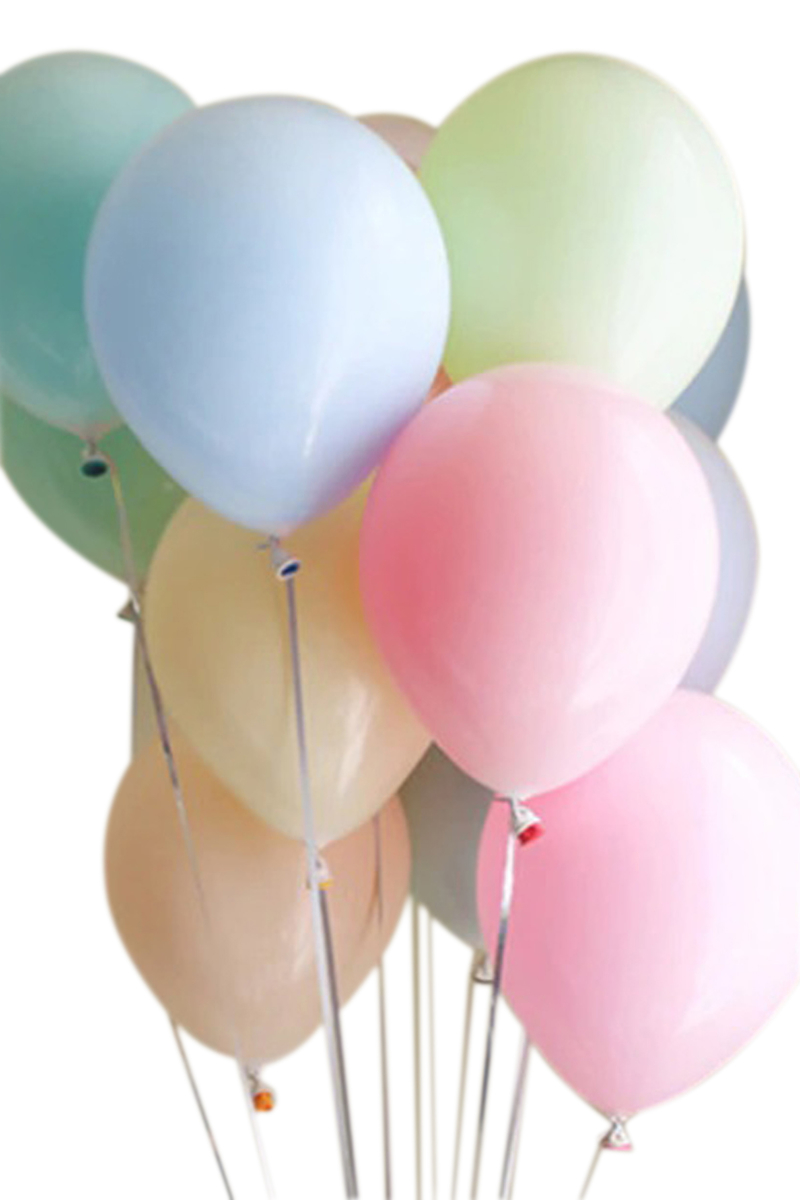 Pastel Renkler Lateks Balon 30cm (12 inch) 10lu - 1